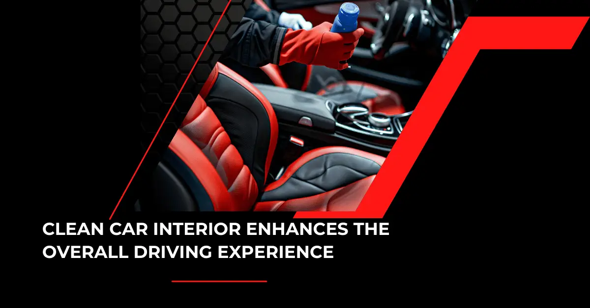 guide to car interior cleaning